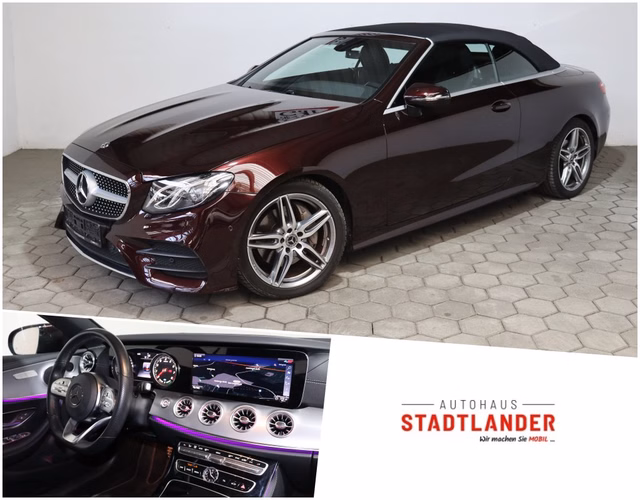 Mercedes-Benz E 200 LED NAVI CAM AIRCAP AMG-Line Gebrauchtwagen Kaufen | EZ 05/2020 | Preis 37.400 €