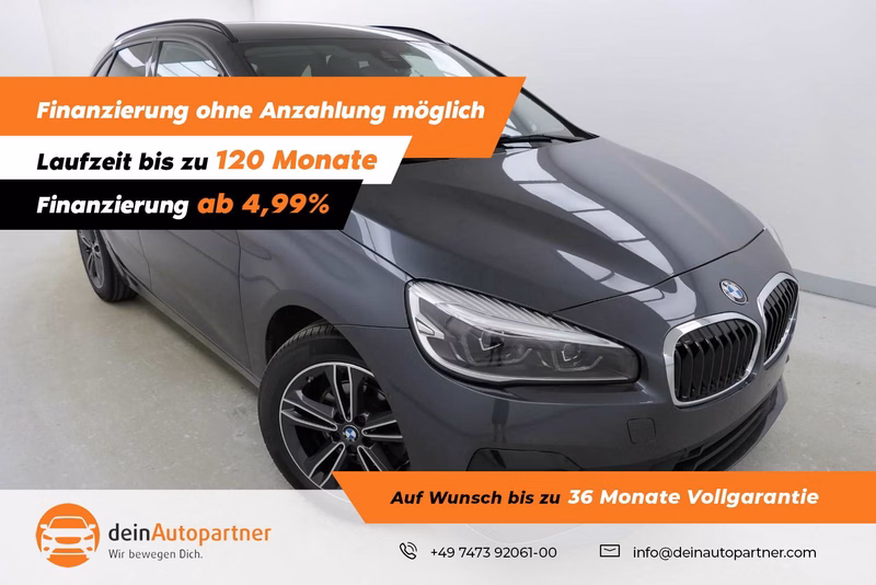 BMW 218i AT Sport Line Leder Navi Prof. Dr.Ass. Hifi