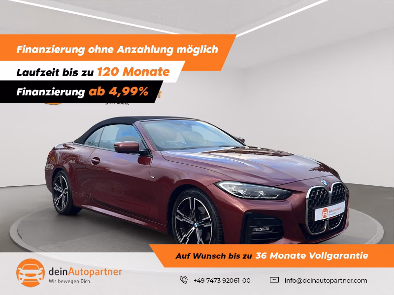 BMW 420 i M Sport NAVI/LED/LEDER/LANE/RFK/VIRTUAL COCKPIT