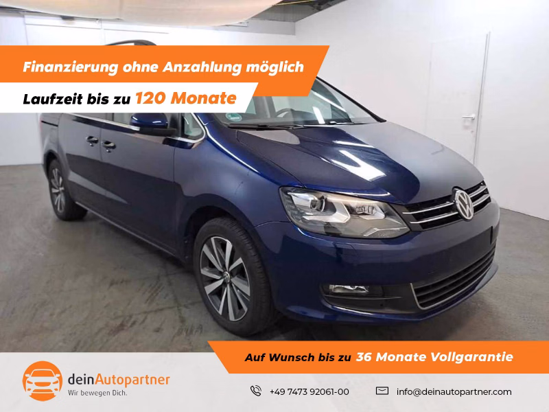 Volkswagen Sharan 1.4 TSI Comf. 7 Si. Navi RFK AHK STH Pano ACC