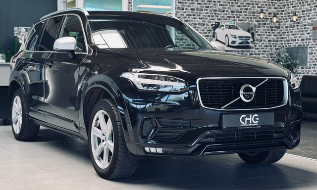 Volvo XC90 R Design AWD|7-Sitze|AHK|360 |NAVI|CARPLAY Gebrauchtwagen Kaufen | EZ 12/2016 | Preis 17.500 €