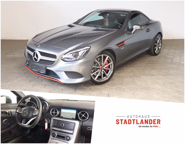Mercedes-Benz SLC 200 RedArt Edition LED NAVI GRA PDC Gebrauchtwagen Kaufen | EZ 10/2017 | Preis 29.990 €