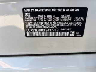 2026 BMW X5 xDrive40i - photo 10