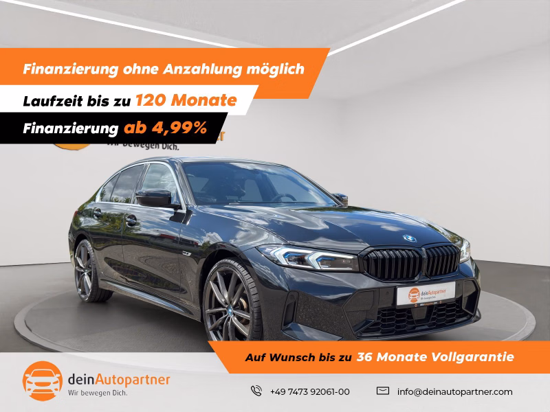 BMW 330 e M Sport LED/HUD/LCI/RFK/LEDER/ACC/WIDE SCREEN