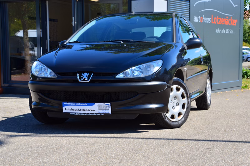 Peugeot 206 TÜV bis 08/ 2022 | 8-fach bereift | Garantie