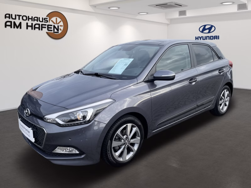 Hyundai i20 Style*Panoramaglasschiebedach* 1. Hand Panoramaglasschiebedach Checkheft 8fach