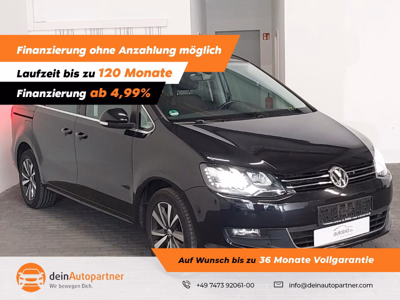Volkswagen Sharan 1,4 TSI Comf. 7 Sitze/AHK/STANDHZ/PANO/ACC
