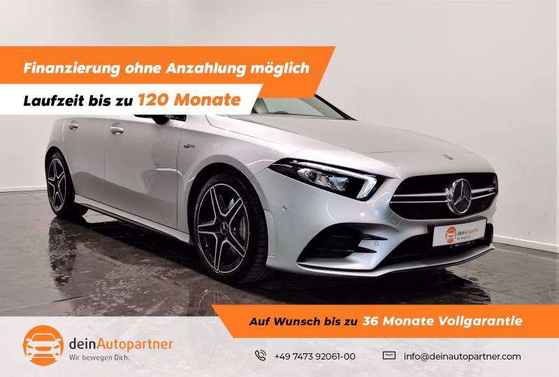 Mercedes-Benz A35 AMG 4M Navi Pano ACC LED Night MBux Rfk