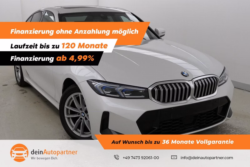 BMW 320 i xDrive M Sport LED/LEDER/HUD/AHK/GSD/RFK/WIDESCREEN