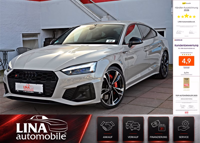 Audi S5 Sportb. 3.0 TDI Quat. RS-Sitze B&O ACC 20"