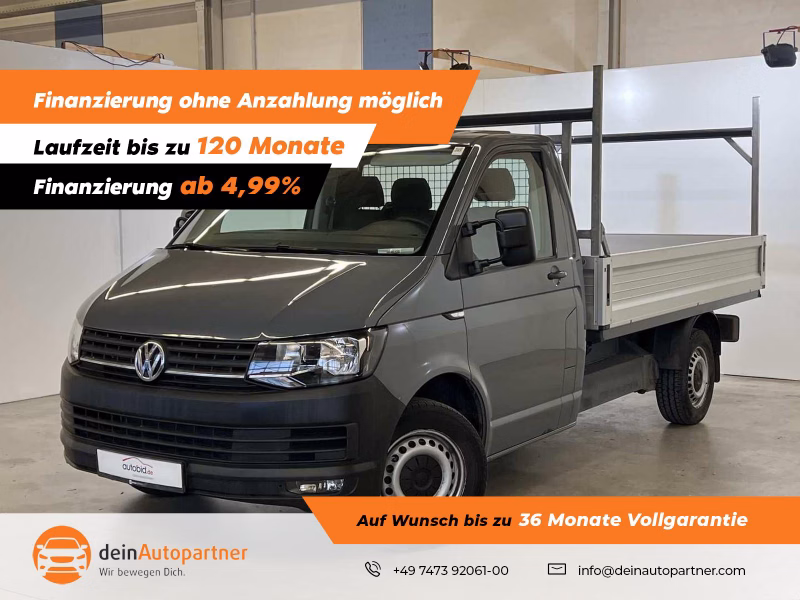 Volkswagen T6 Transporter Pritsche  lang AHK