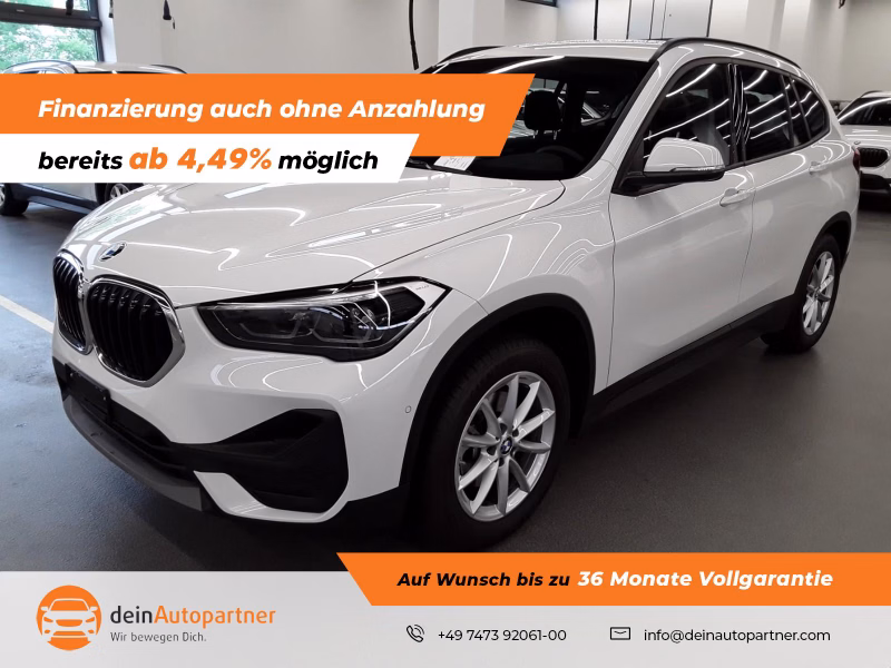 BMW X1 xDrive18d Navi plus LED HuD Dr.Ass. Rfk AHK PDC