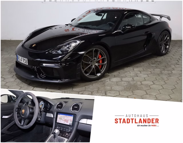 Porsche 718 Cayman GT4 NAVI APPROVED Used vehicle for sale | First registration 07/2020 | Price 95.718 €