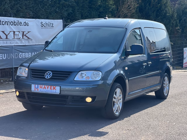Volkswagen Caddy Maxi Life 7-Sitze 103kw Klima AHK Used vehicle for sale | First registration 07/2008