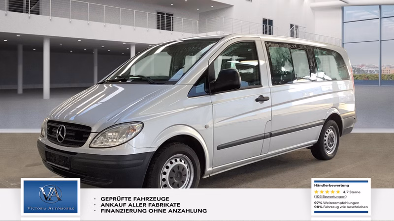 Mercedes-Benz Vito Kombi 111 CDI lang Automatik Klima