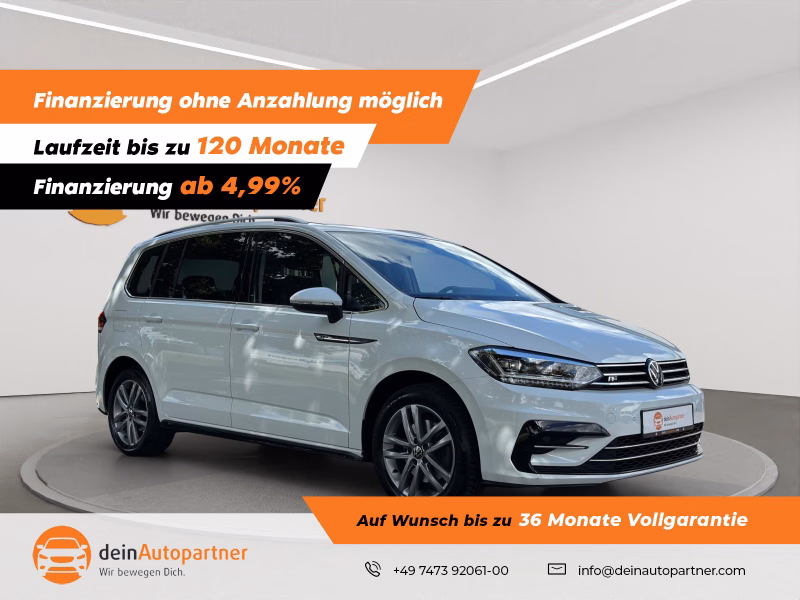 Volkswagen Touran R-Line LED/LEDER/PANO/AHK/ACC/MASSAGE/VIRTUAL COCKPIT