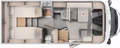 Daumennagel 2 - Carado T 447 Mj.2027 /Hubbett /Combi 6E /ACC Paket
