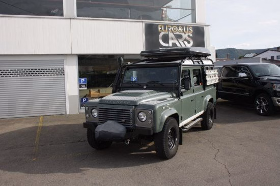 Land Rover Defender 110 SE Käfig Offroad Umbau Recaro Wind