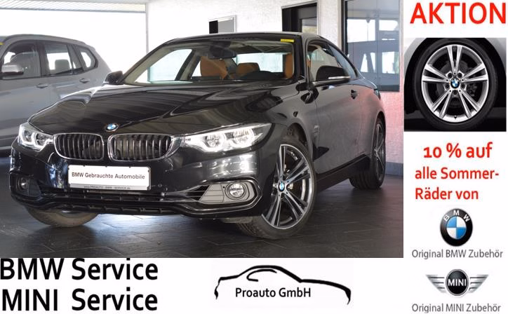BMW 430d Coupe xDrive Aut. Sport Line LED/HEAD-UP