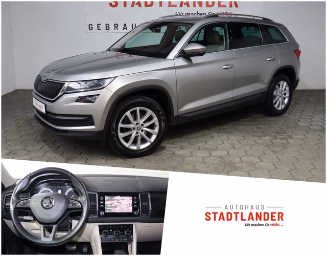 Skoda Aktionspreis Kodiaq Style 2.0 TDI DSG / LED / Navi / AHK Used vehicle for sale | First registration 04/2018 | Price 19.900 €
