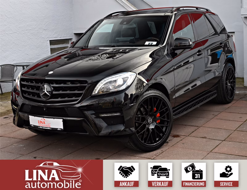 Mercedes-Benz ML 350 CDI AMG DESIGNO SOFT STANDHZ PAN 360° 22"
