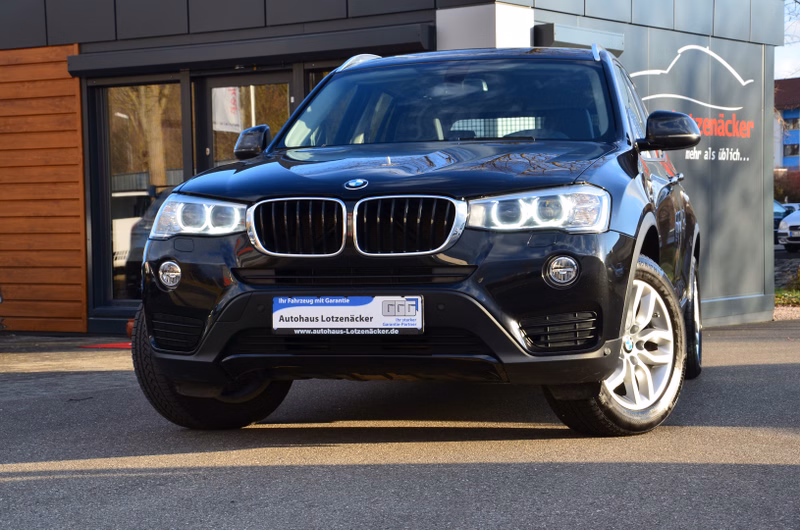 BMW X3 xDrive20d schwkb. AHK | 8-fach | Euro6