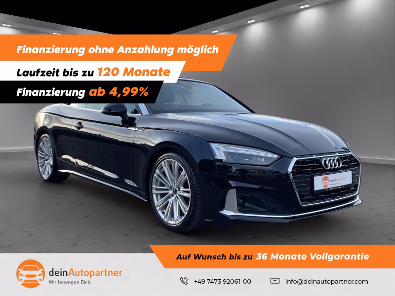 Audi A5 Cabriolet 35 TFSI S Line LED/LEDER/RFK/NAVI MMI PLUS