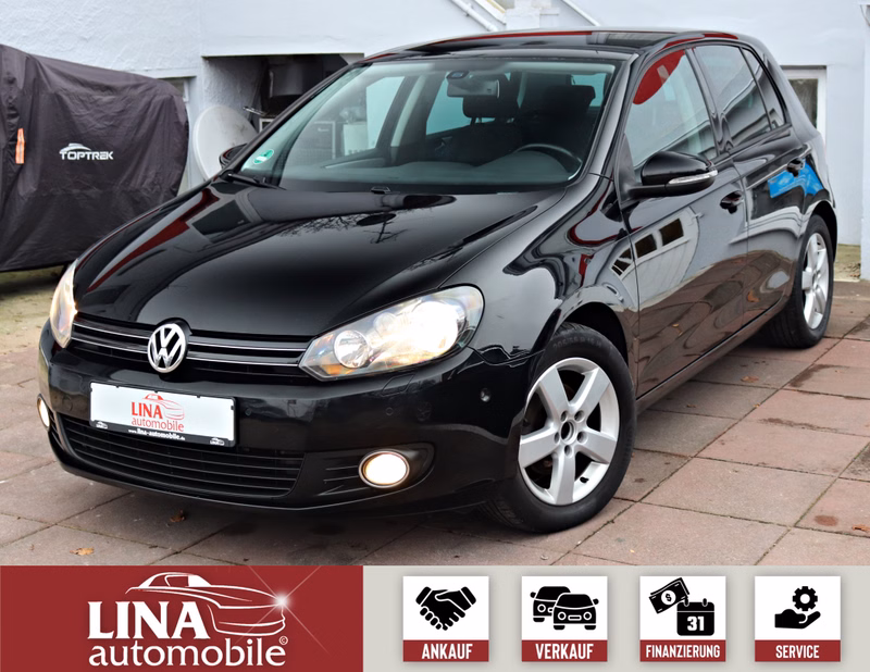 Volkswagen Golf VI Team BlueMotion NaviTouch PDC AHK 105Ps
