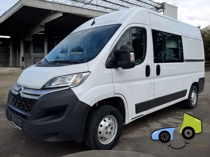 Citroën Jumper 2,2 TDCI MIXTO L2H2/7-Sitzer/Klima/AHK+