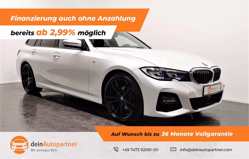 BMW 320d xDrive M Sport Leder AHK StandHzg. LED Rfk