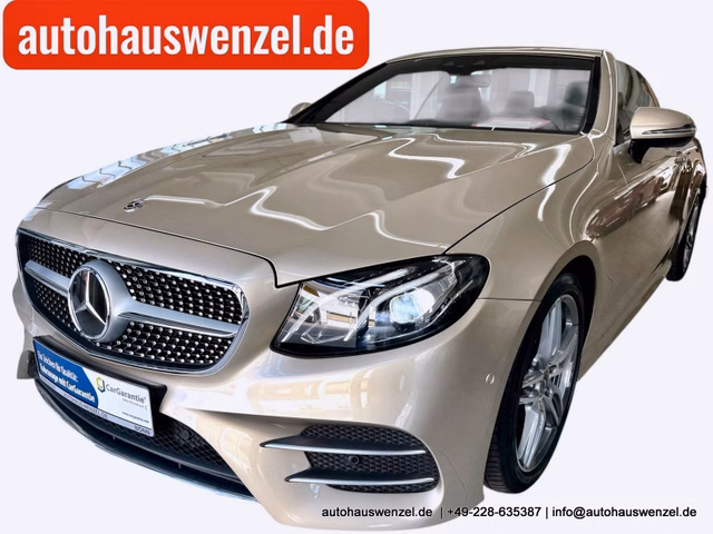 Mercedes-Benz E 200 Cabrio AMG LEDER DISTRONIC COMAND AHK KAM Used vehicle for sale | First registration 05/2018