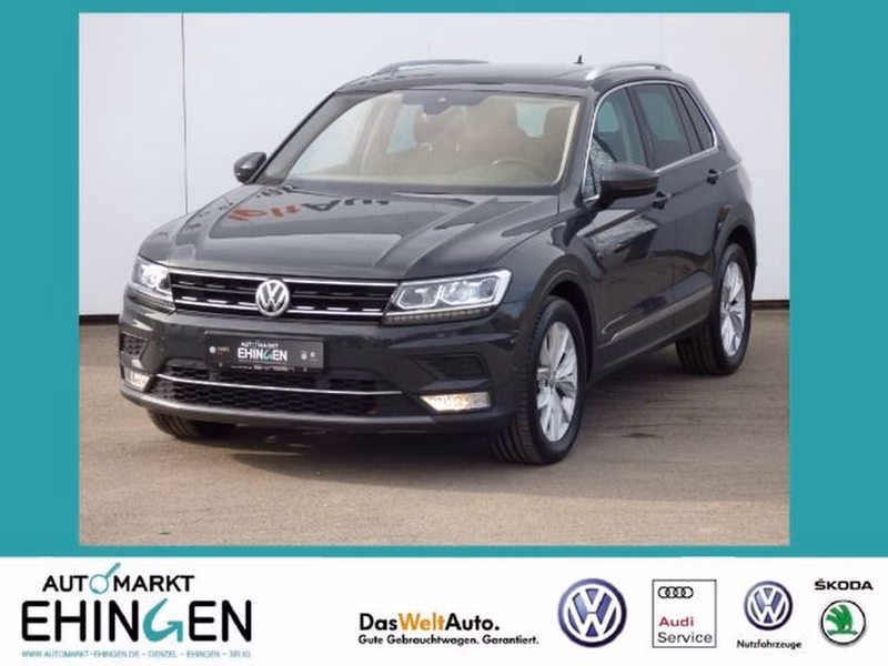 Volkswagen Tiguan Highline 2.0 TDI AHK Panorama Navi ACC LED
