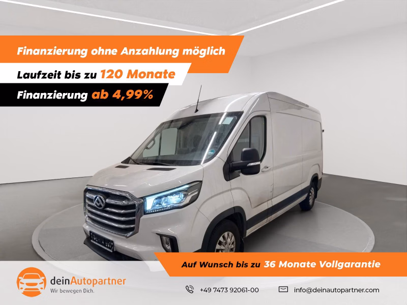 Maxus L3H2 Deliver 9 Kasten 2.0 Diesel KLIMA/TEMPOMAT/LED/RFK