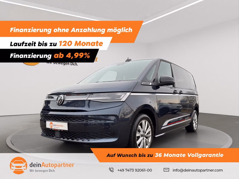 Volkswagen T7 Multivan 2.0 TDI AHK HUD LED Leder Navi RFK