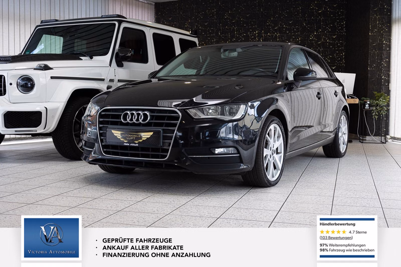 Audi A3 1.6 TDI Sportback attraction Navi APS Leder