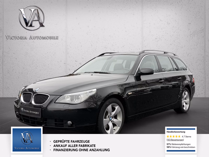 BMW 525i Scheckheft komplett Leder Xenon Navigation