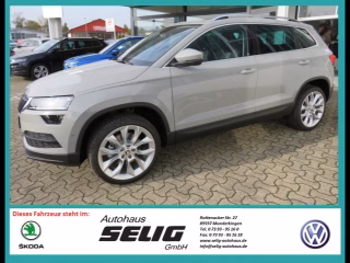 Skoda Karoq 1,5 TSI 7-Gang DSG Style 110 KW ,Panoramadach, Amundsen,SH, PDC