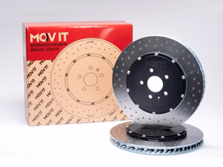NPMBA Ford Mustang ab 2015 - Sportbremsanlage MOV´IT 6-Kolben gelocht