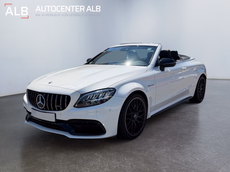 Mercedes-Benz C 63 AMG Cabrio/DIGITAL/SPORTABGAS/SHZ/BURMESTER/