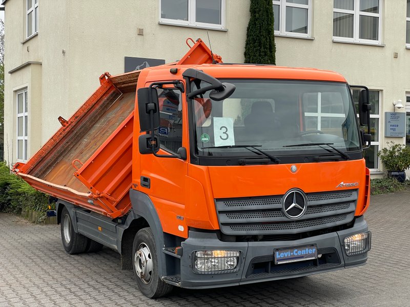 Mercedes-Benz 818 Atego DreiSeitenKipper Meiler nur 82Tkm AHK+