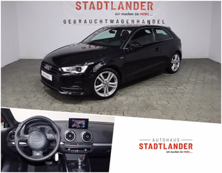 Audi A3 S-line 1.8 TFSI S-Tronic Navi / Teilleder