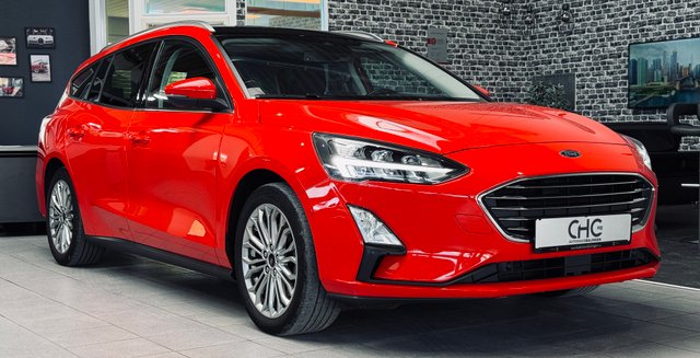 Ford Focus Turnier Titanium X |LED|Kamera|AHK|PANO| Gebrauchtwagen Kaufen | EZ 11/2021 | Preis 11.990 €