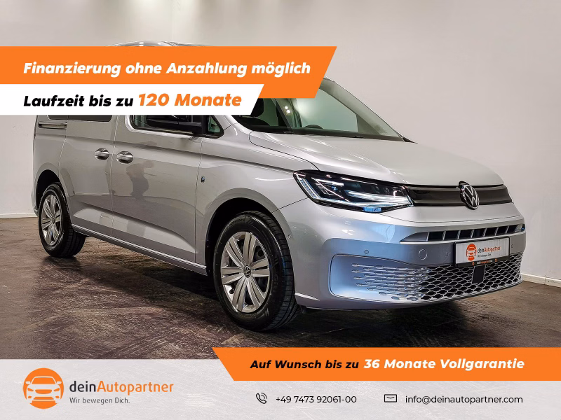 Volkswagen Caddy 2.0 TDI AHK 7 Sitze StandHzg. LED