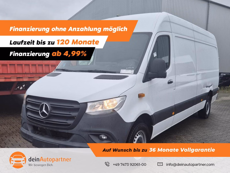 Mercedes-Benz Sprinter III Kasten 317 CDI RWD L4 HOCH+LANG/ 360° CAM/MBUX/NAVI/TEMPOMAT