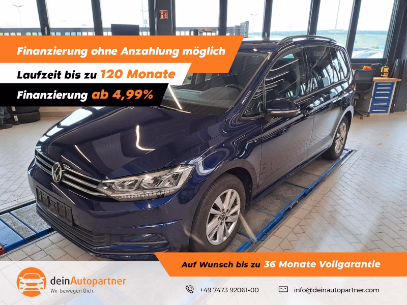 Volkswagen Touran Comf. Easy Open LED/ACC/AHK/RFK/SIDE/LANE/PANO/VIRTUAL COCKPIT