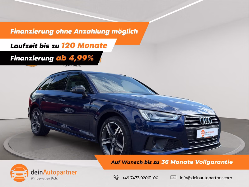 Audi A4 Avant 40 g-tron S-Line NAVI/LED/LEDER/AHK/TEMPOMAT