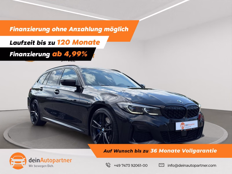 BMW M340d xDrive LED/LEDER/HUD/PANO/AHK/ACC/SIDE/LANE