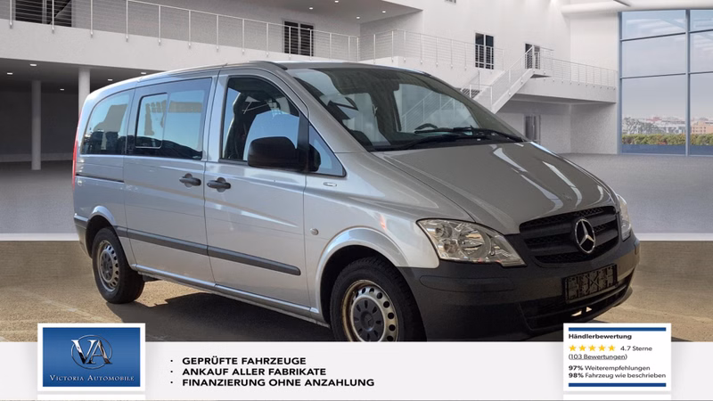 Mercedes-Benz Vito Kombi 116 CDI Klima PTS Scheckheft Hundebox