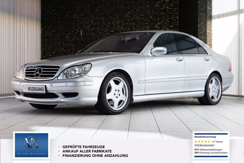 Mercedes-Benz S 55 AMG Sitzbelüft Airmatic PTS SD Leder Massage