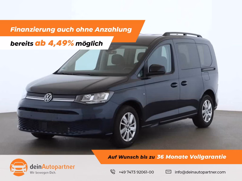 Volkswagen Caddy Life AHK LaneAss. SHZ Tempo.